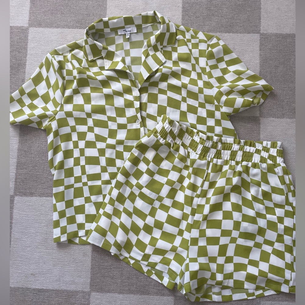 Women’s 2 piece short set